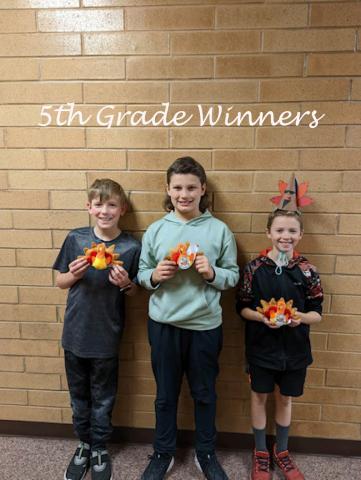 5th Grade Winners