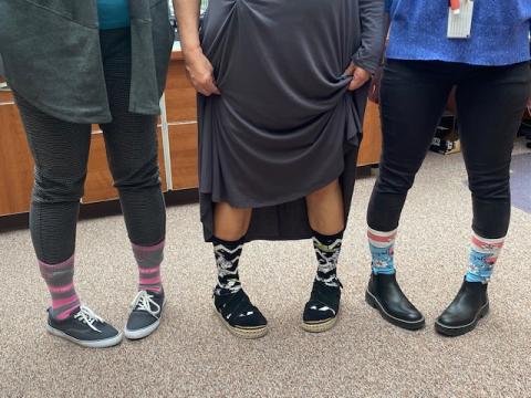 Staff Crazy Socks