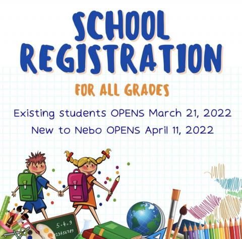 School registration open 