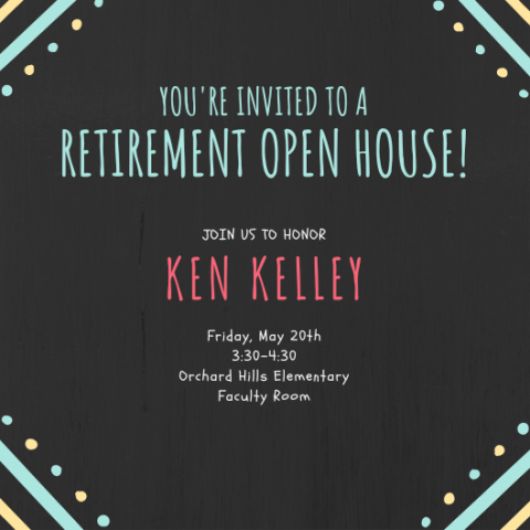 Ken Kelley Retirement Open House