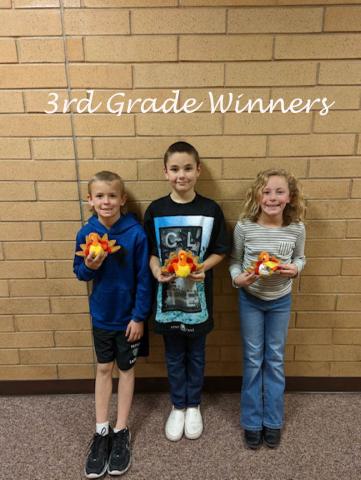 3rd Grade Winners