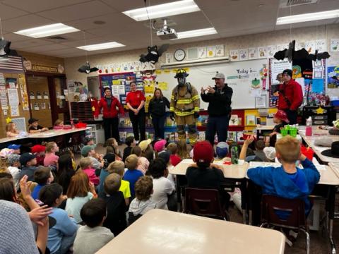 Fire Department Visits 1st Grade