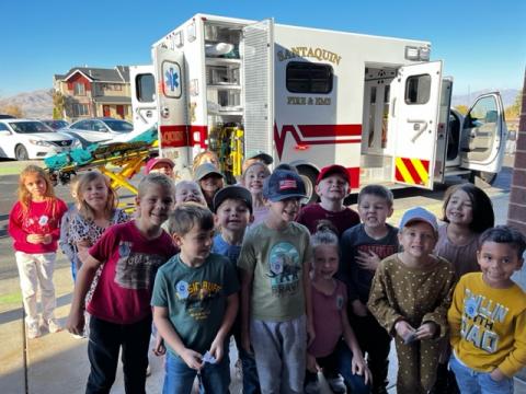 Fire Department Visits 1st Grade