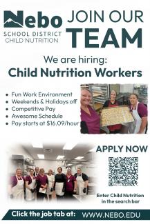 Child Nutrition Worker Needed