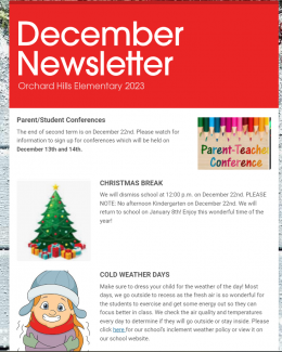 December Newsletter 