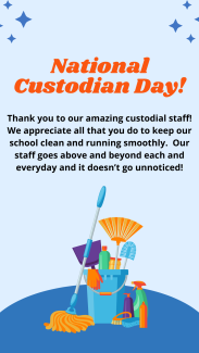 Thank you Custodians!